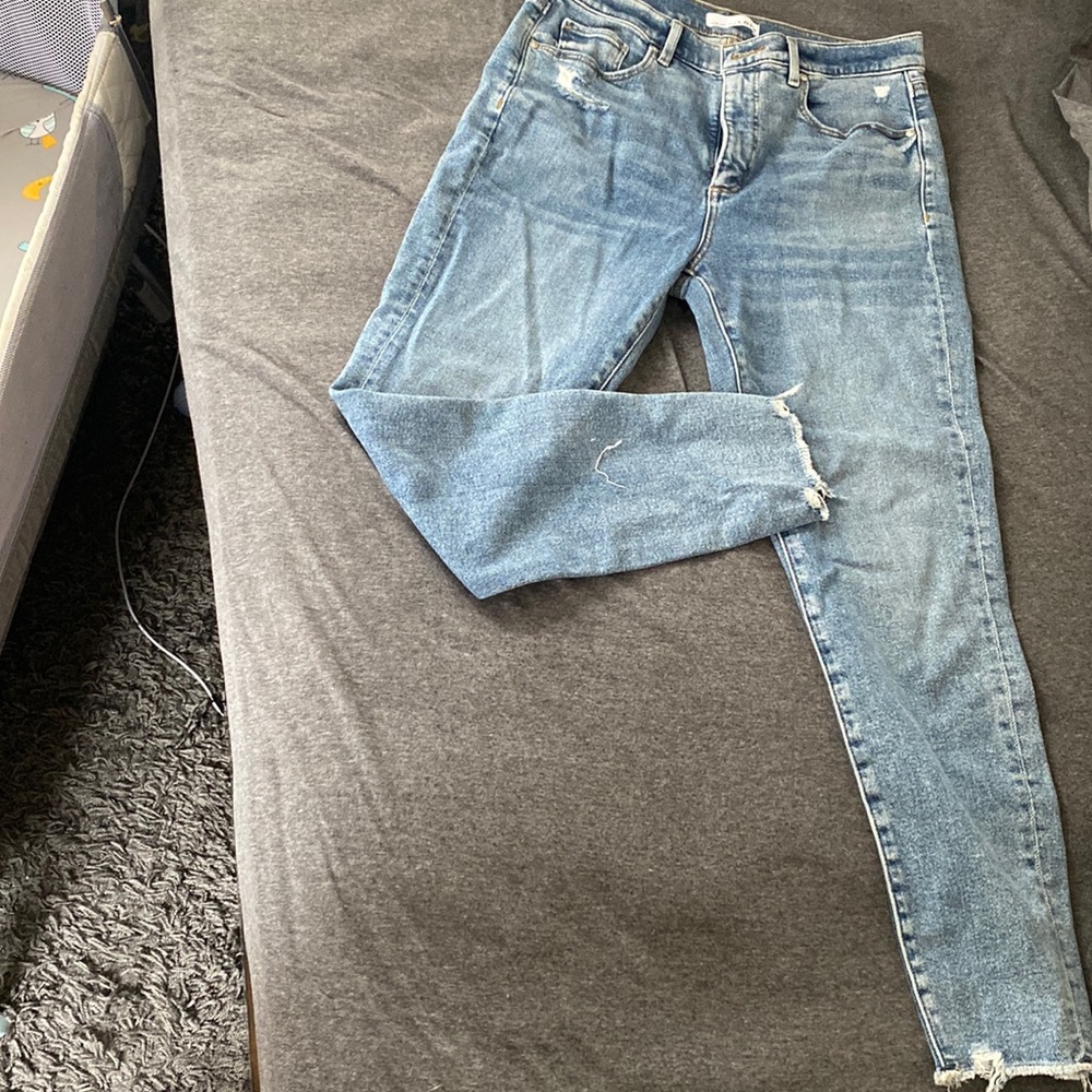 Loft skinny jeans size 10